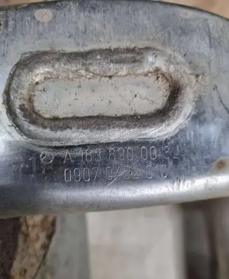 Mercedes-Benz ML W163 Thresholds for All-terrain vehicles A1638900032 09070452010