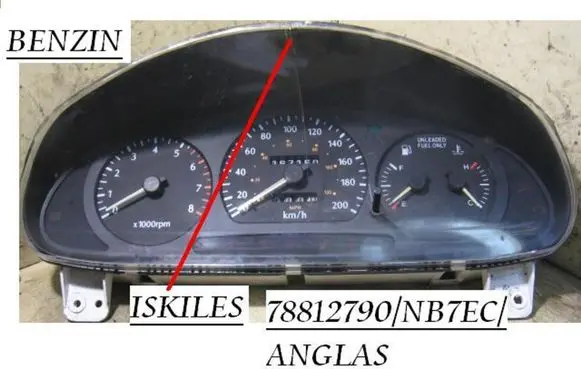 KIA Sportage Speedometer (instrument cluster) 78812790 NB7EC