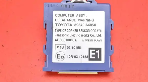 Toyota Corolla Verso E110 Engine control unit/module ECU 89340-64050
