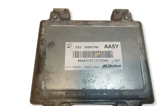 Opel Corsa D Engine control unit/module ECU 55583740 12636386