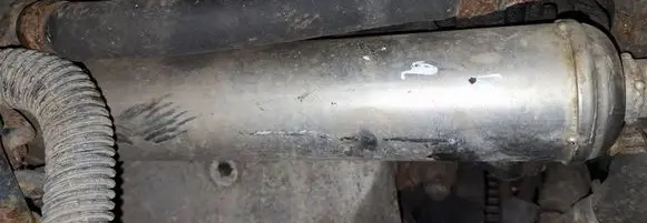 Opel Astra H EGR valve cooler
