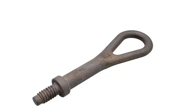 Towing hook eye