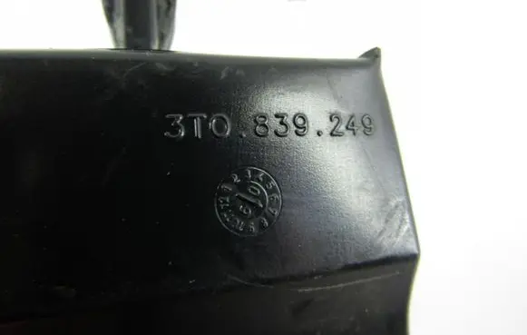 Skoda Superb B6 (3T) Rear door check strap stopper 3T0839249