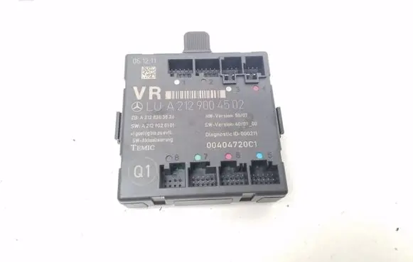 Mercedes-Benz E W212 Door control unit/module A2129004502