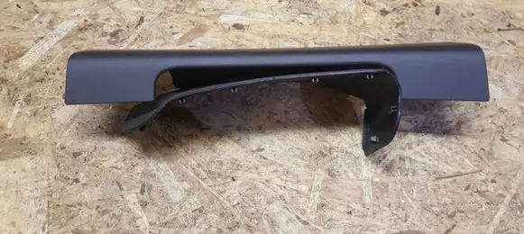 Steering wheel column trim