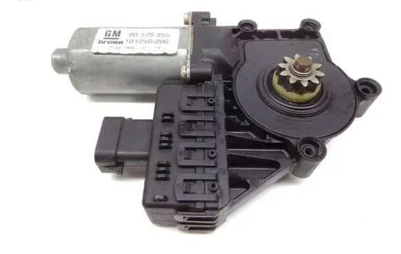 Opel Zafira A Front door window regulator motor 90579355 101249200