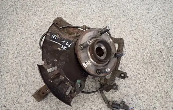 Hyundai i20 (PB PBT) Front wheel hub spindle knuckle