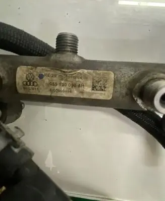 Audi A6 S6 C6 4F Fuel main line pipe 057130764H