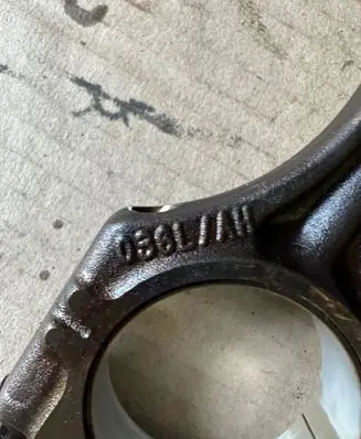 Volkswagen Golf Plus Connecting rod/conrod 036L/ah