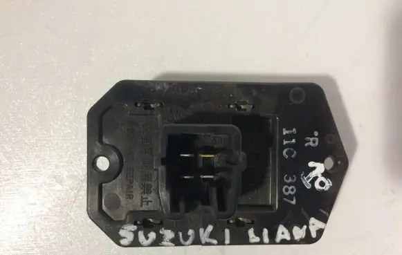 Suzuki Liana Heater blower motor/fan resistor 11C387