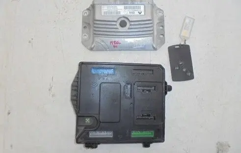 Engine ECU kit and lock set