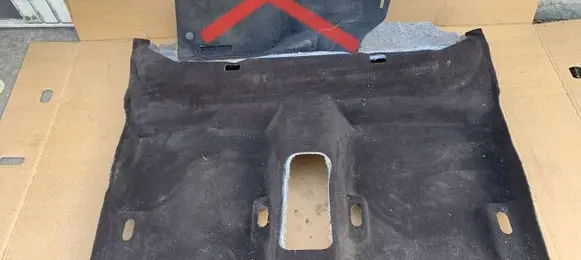 Opel Insignia A Second row seat mat 
