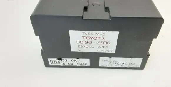 Toyota RAV 4 (XA20) Alarm control unit/module 0819012930 2370002260