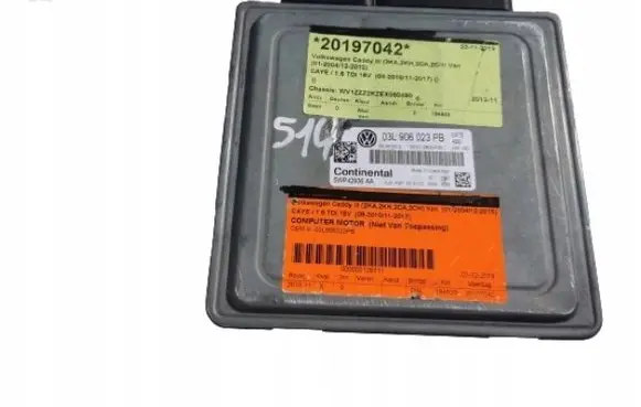 Volkswagen Caddy Engine control unit/module ECU