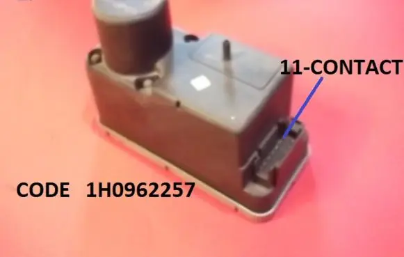 Audi A6 S6 C5 4B Central locking vacuum pump 1H0962257