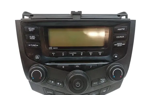 Honda Accord Radio/CD/DVD/GPS head unit 39050SED