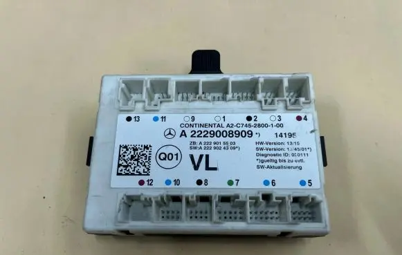 Mercedes-Benz S W222 Door control unit/module A2229008909 A2229015503