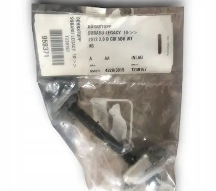 Subaru Legacy Loading door check strap stopper 