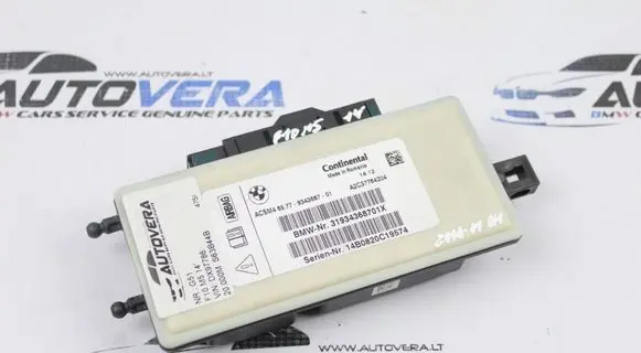 BMW X3 F25 Airbag control unit/module 9343687 6837359
