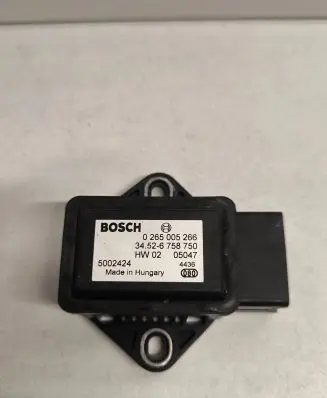 BMW 5 E60 E61 ESP acceleration yaw rate sensor 0265005266
