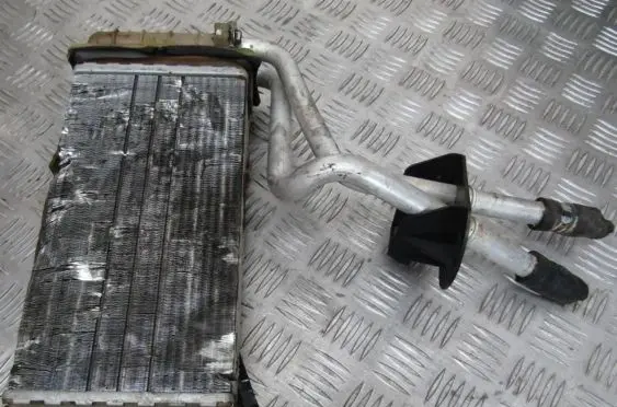 Heater blower radiator