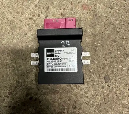 BMW 5 F10 F11 Fuel injection pump control unit/module 7301554 55892110 0122022936