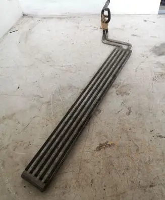 Volkswagen Touareg I Power steering radiator 