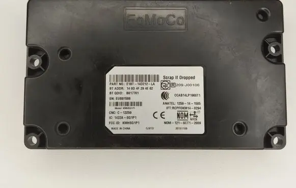 Ford Ecosport Central body control module E1BT-14D212-LA