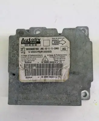 Peugeot 407 Airbag control unit/module 603602600 9655880780