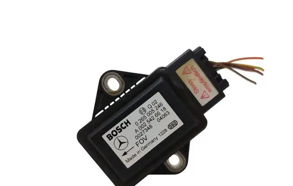 Mercedes-Benz E W211 ESP acceleration yaw rate sensor A0025426618 0265005246 0027348
