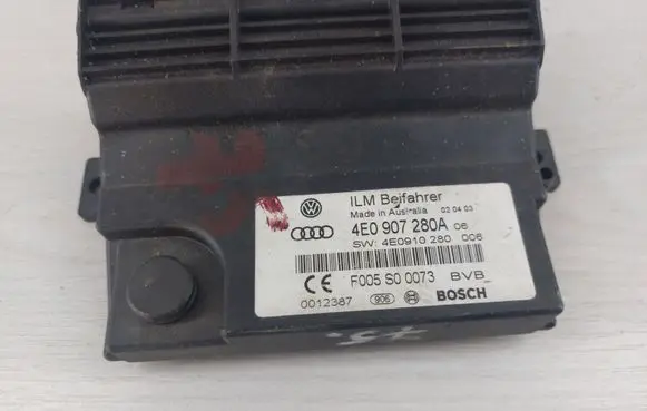 Audi A8 S8 D3 4E Other control units/modules 4E0907280A