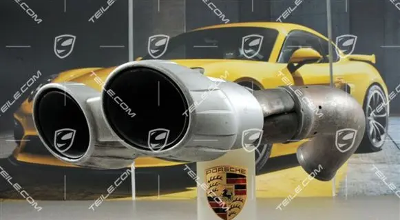 Porsche Cayenne (9PA) Exhaust gas pipe 95511125271