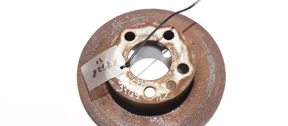 Volkswagen Golf IV Rear brake disc neventiliuojamas