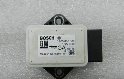 Opel Corsa D ESP acceleration yaw rate sensor 13221030 6235722