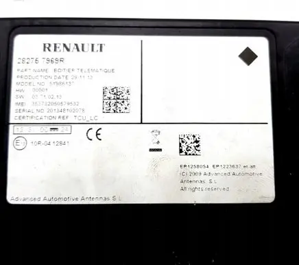 Renault Scenic III - Grand scenic III Other control units/modules 282767969R