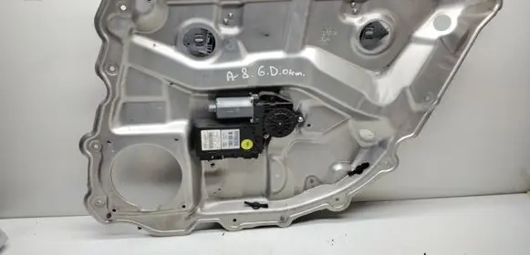 Audi A8 S8 D3 4E Rear door window regulator with motor 4E0839850 4E0959802C