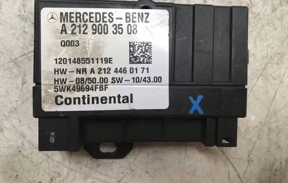 Mercedes-Benz E W212 Fuel injection pump control unit/module A2129003508