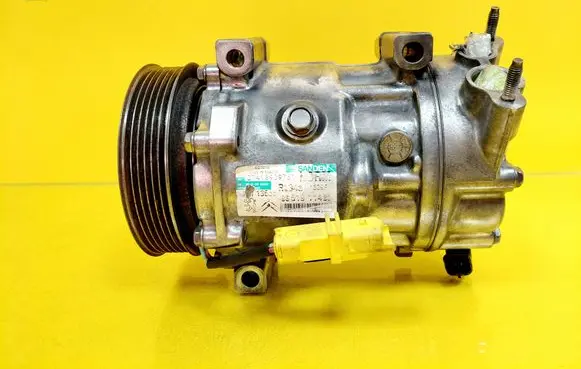 Peugeot 307 Air conditioning (A/C) compressor (pump) 9651911480