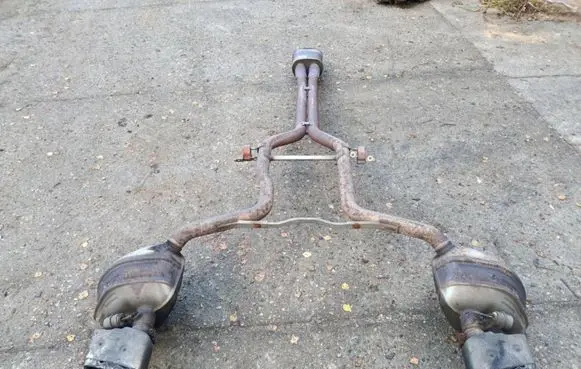 Porsche Panamera (970) Rear muffler/silencer tail pipe 