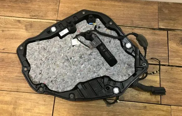 BMW X5M G05 F95 Rear window lifting mechanism without motor 9450786 E65293104 37556061