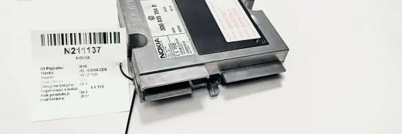 Volkswagen Phaeton Central body control module 3D0035704D