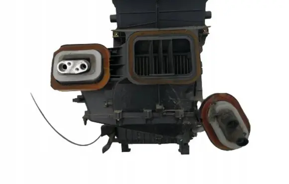 Interior heater climate box assembly