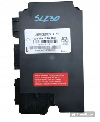 Mercedes-Benz SL R230 Sunroof control unit/module A2308201626