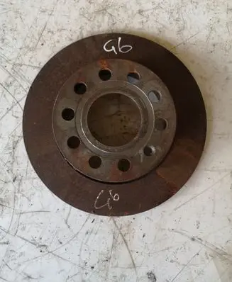 Volkswagen Golf VI Rear brake disc