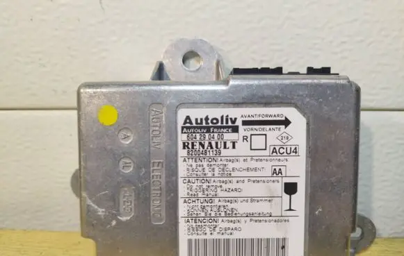Renault Scenic II - Grand scenic II Airbag control unit/module 8200481139 604290400 F040QS72604