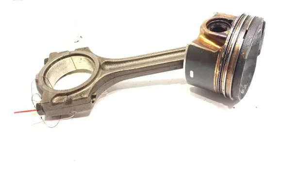 Piston with connecting rod
