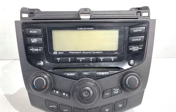 Honda Accord Radio/CD/DVD/GPS head unit 39050SEFG220M1
