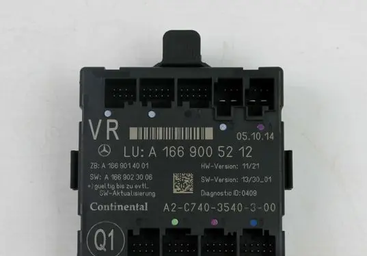 Mercedes-Benz ML W166 Door control unit/module A1669005212