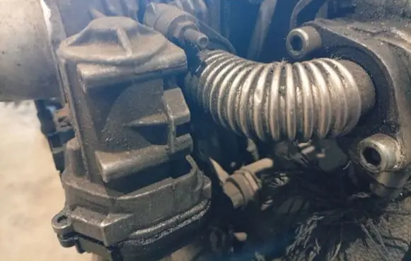 Opel Zafira B EGR valve line/pipe/hose