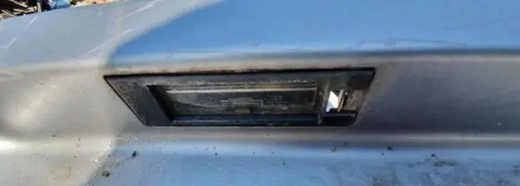 Opel Meriva A Number plate light 